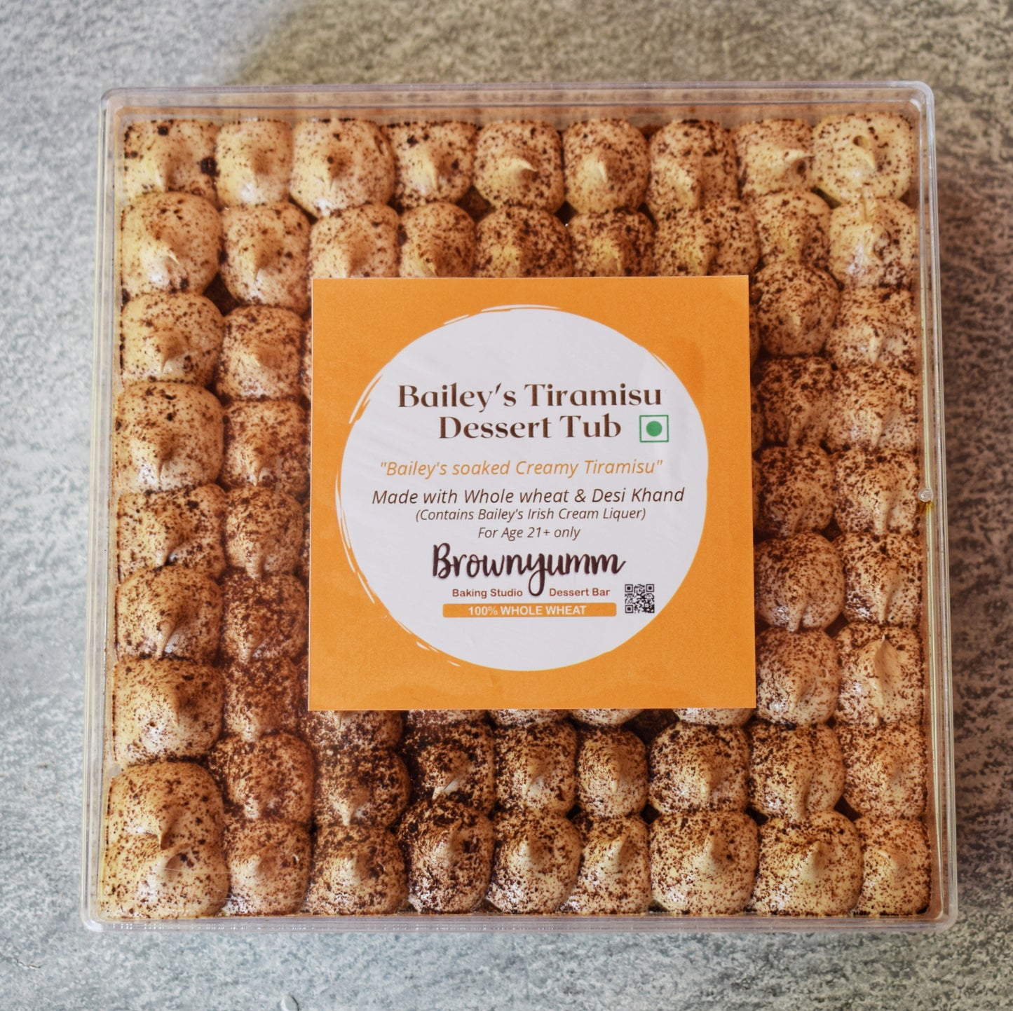 Bailey's Tiramisu Dessert Tub