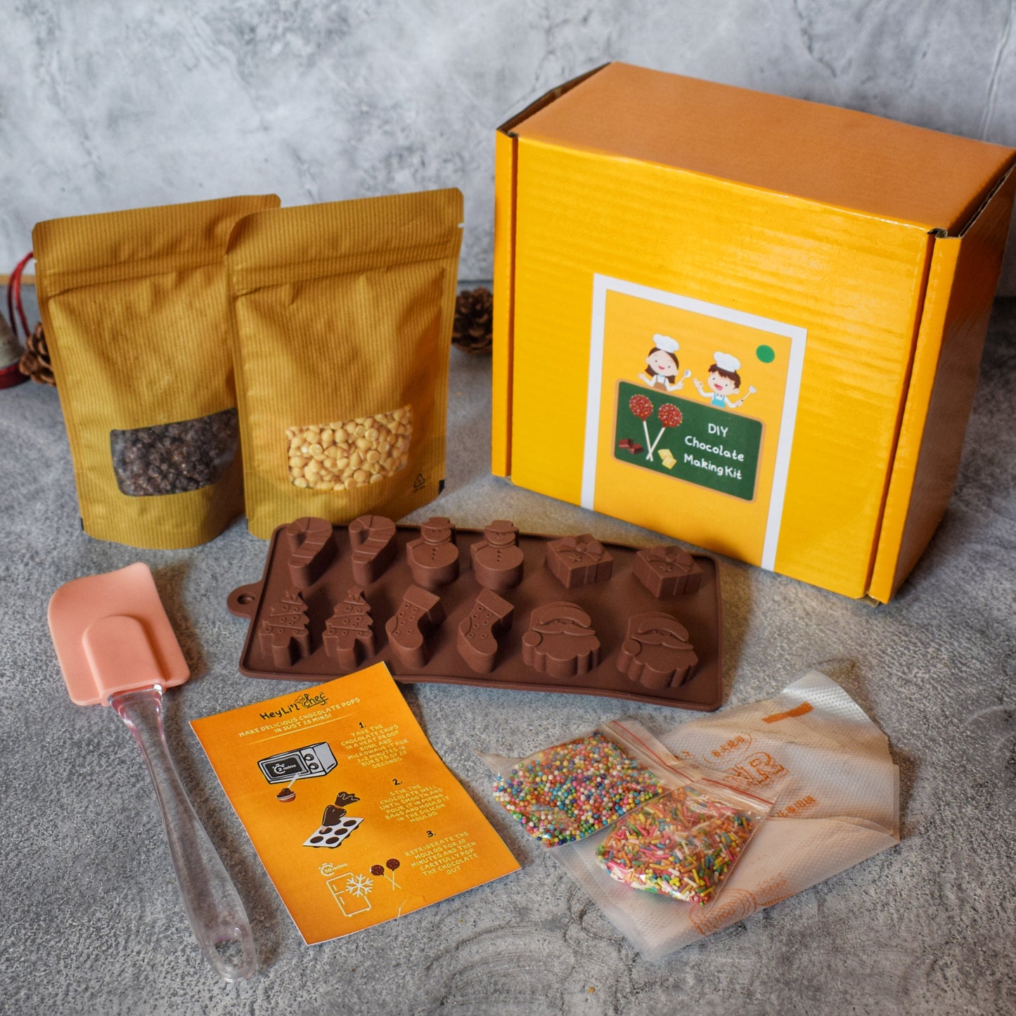 DIY Christmas Chocolate Making Kit