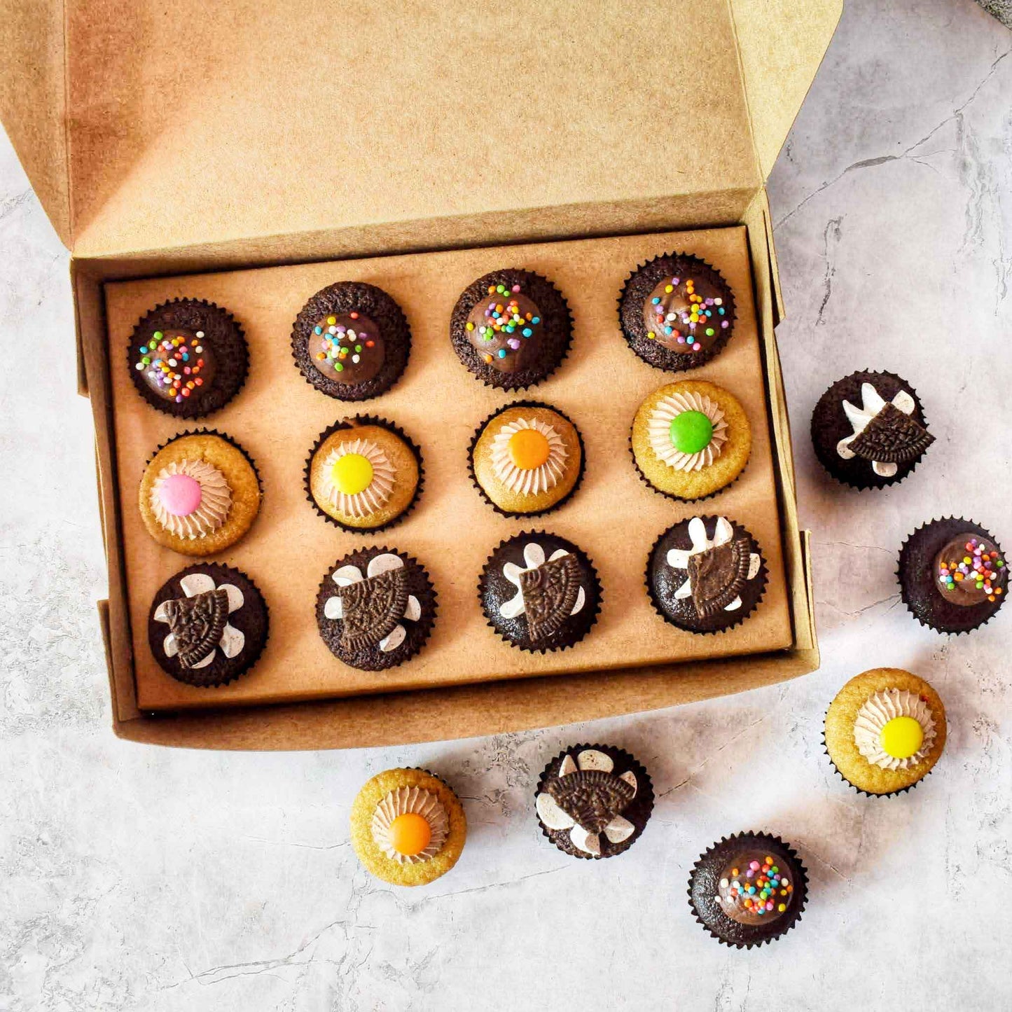 Assorted Mini Cupcakes