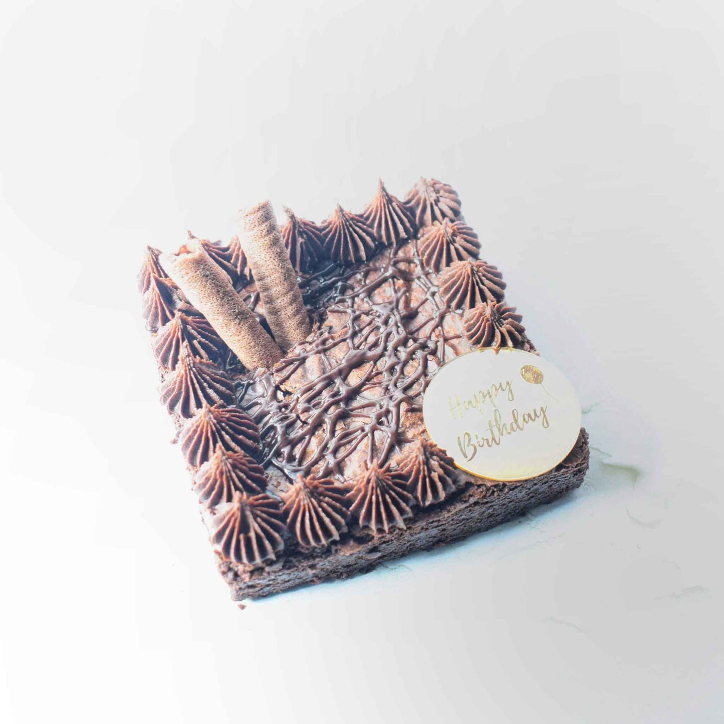 Bailey's Brownie Slab Cake