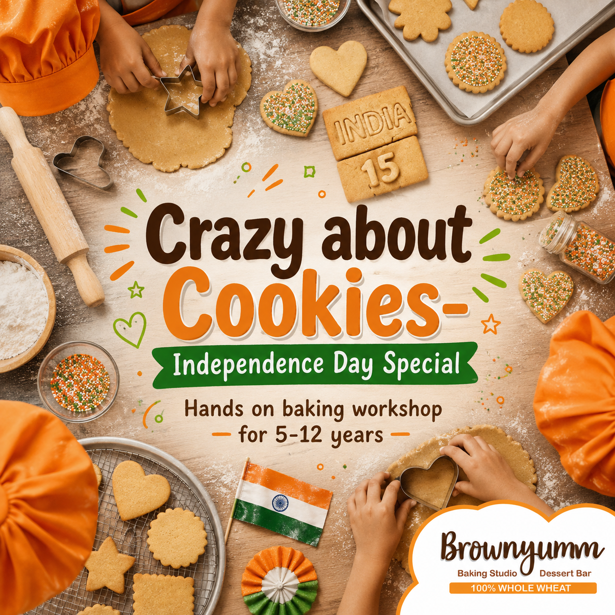 Crazy About Cookies - Independence day Special