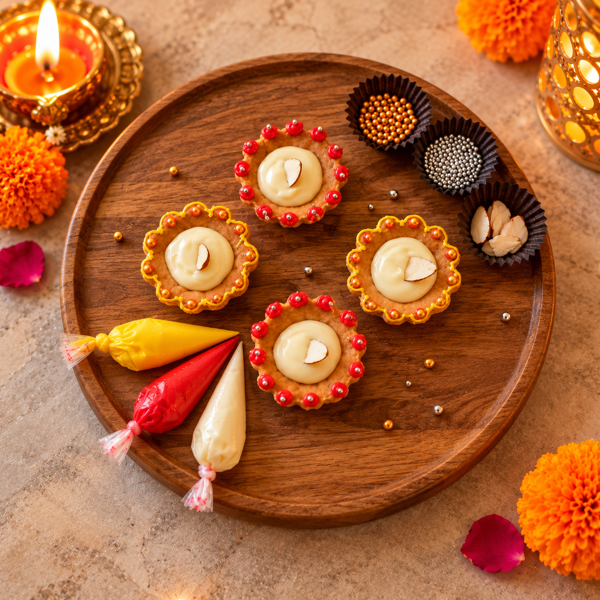 DIY Edible Diya Kit