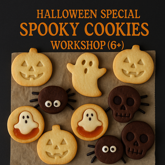 Halloween Special- Spooky Cookies Workshop ( Ages 6+)