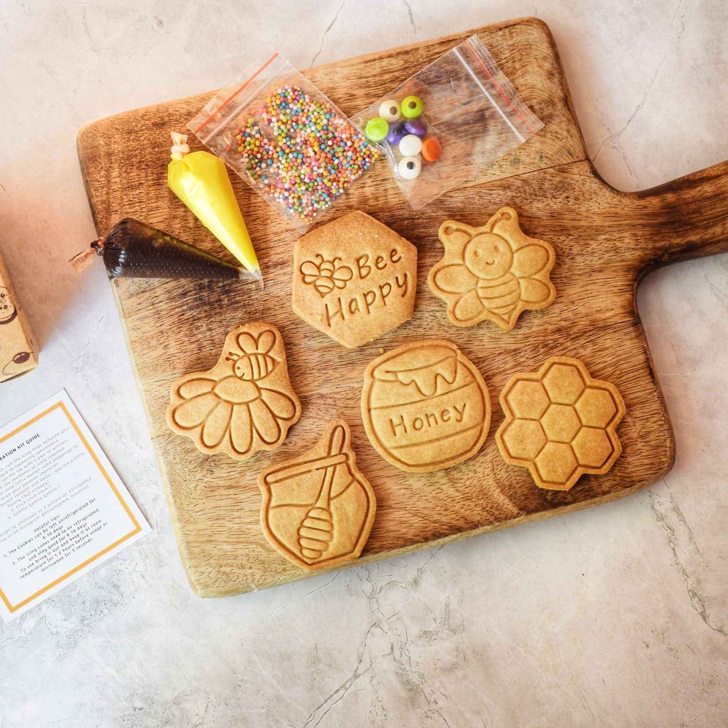 Honey Bee Cookie DIY Kit