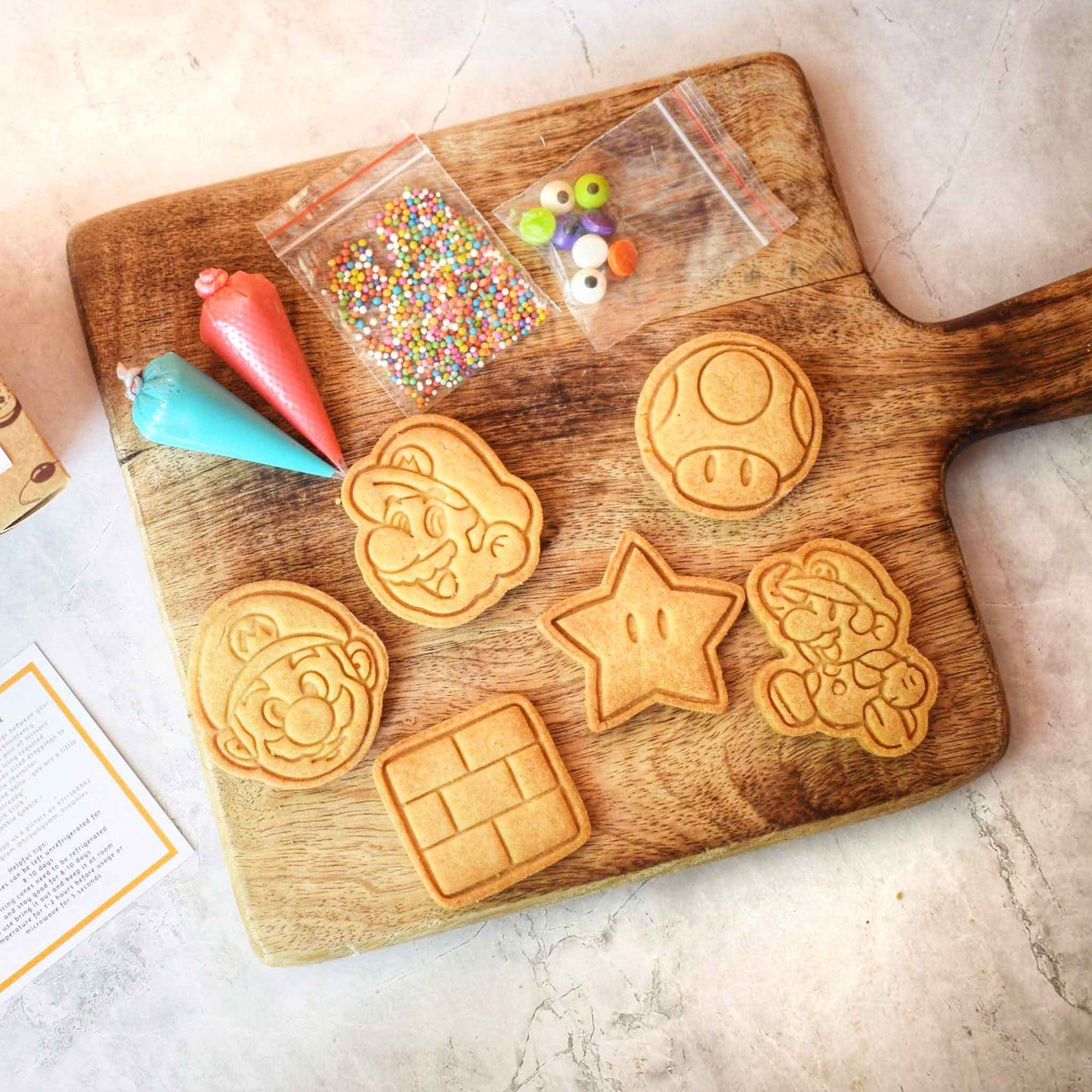 Mario Cookie DIY Kit