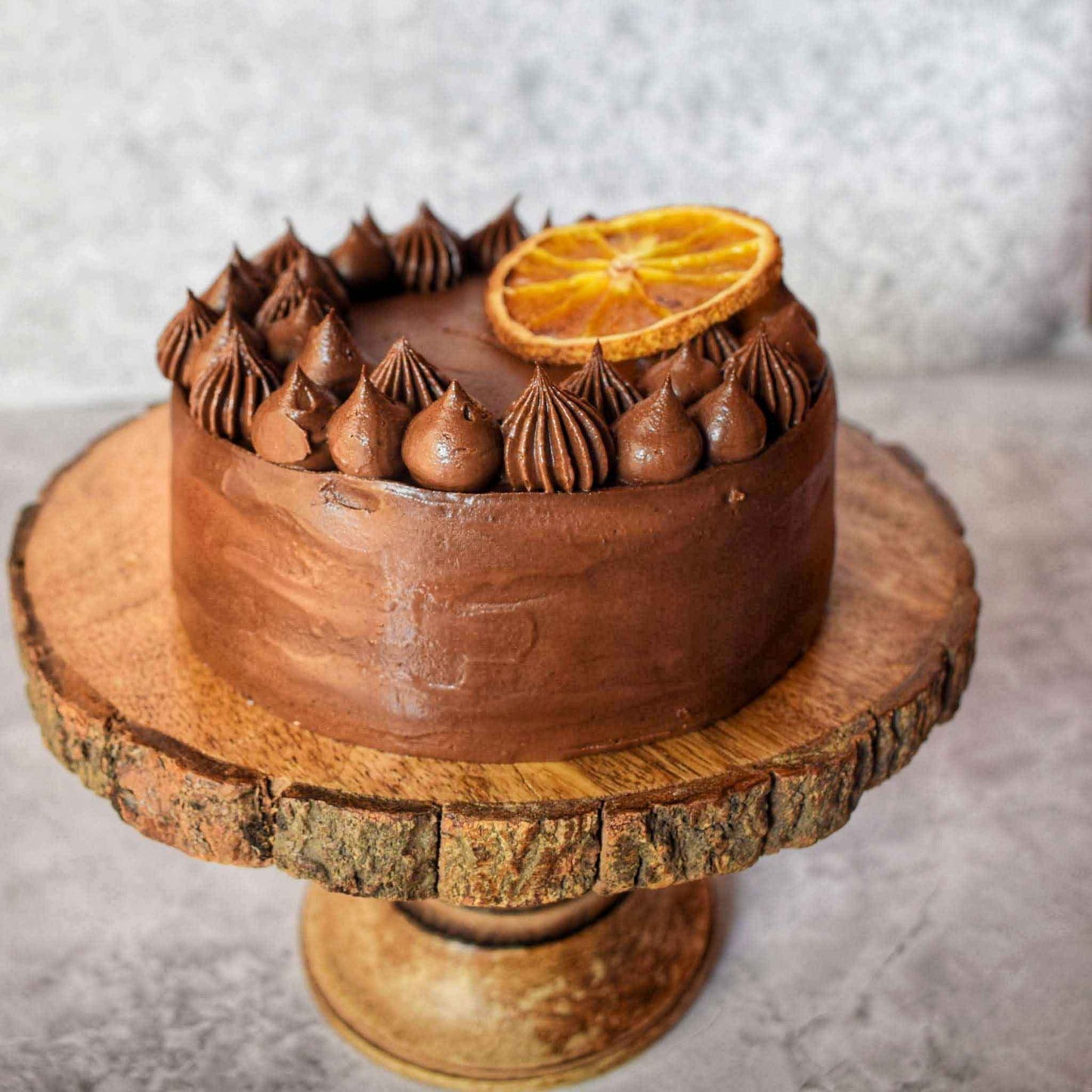 Orange Truffle Cake