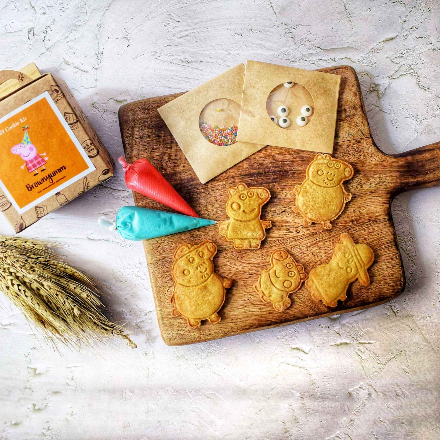 Peppa Pig Cookie DIY Kit