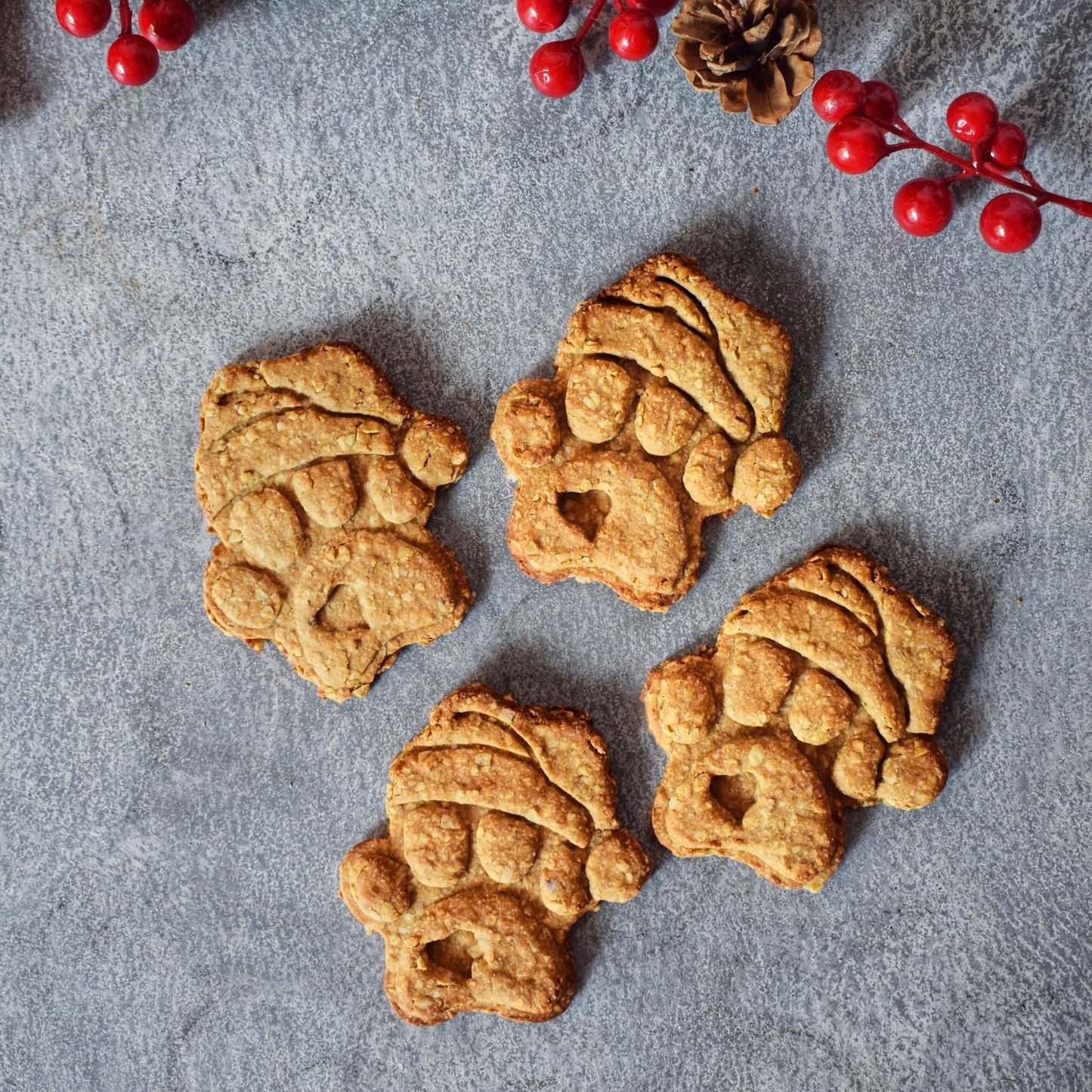 Santa Paws Cookies Pack of 2 ( 30 gm x 2)