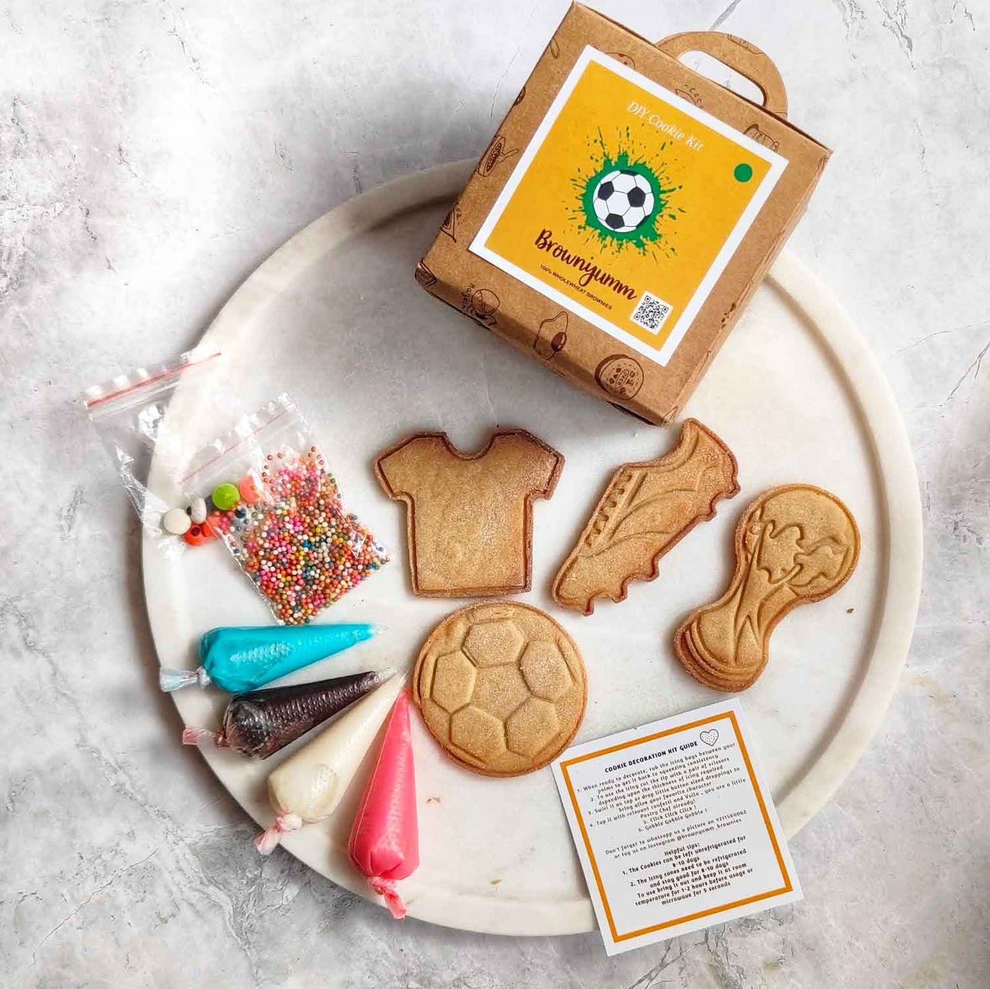 Soccer Cookie DIY Kit