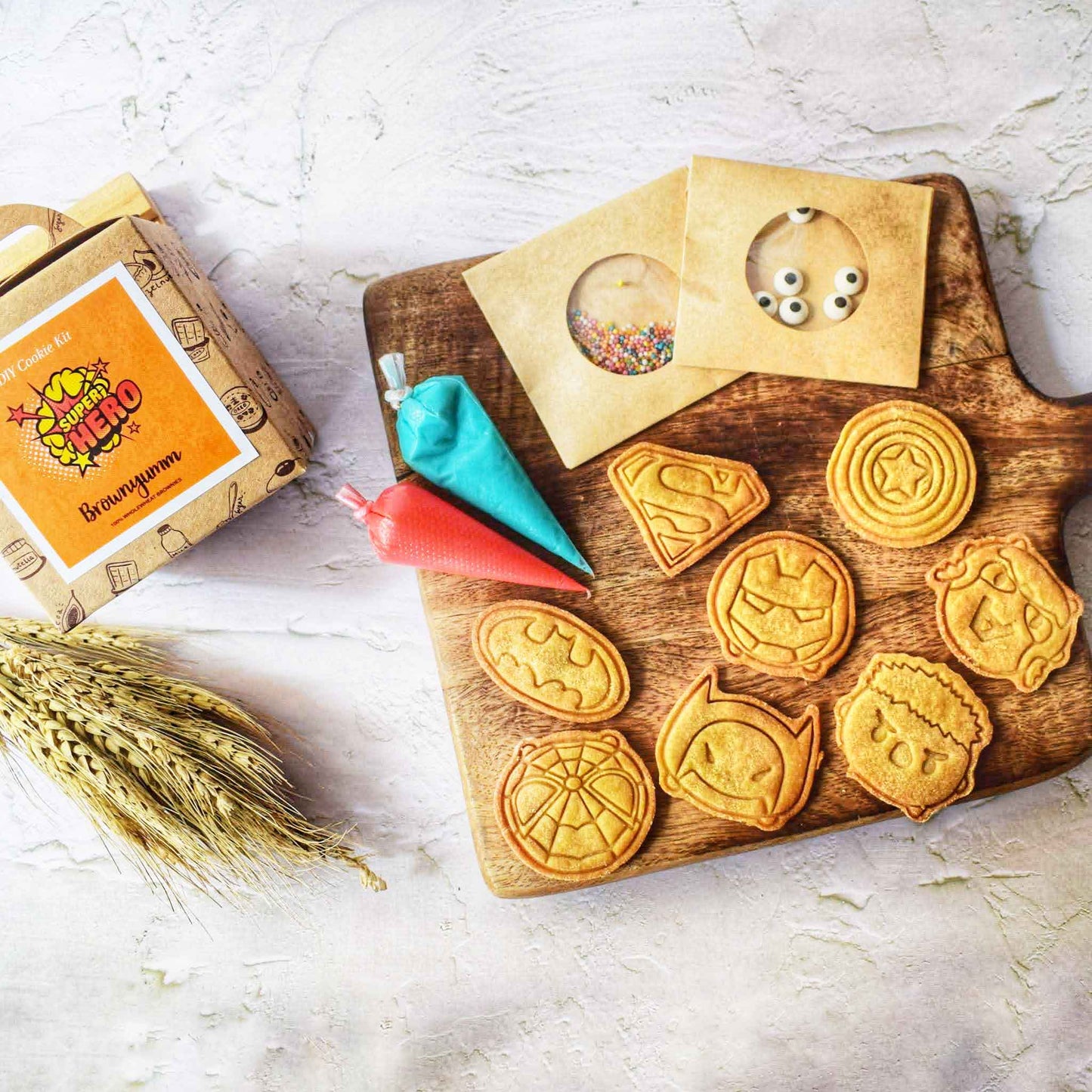 Superheroes Cookie DIY Kit