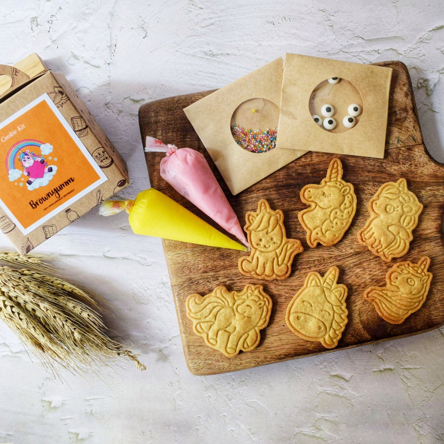 Unicorns Cookie DIY Kit
