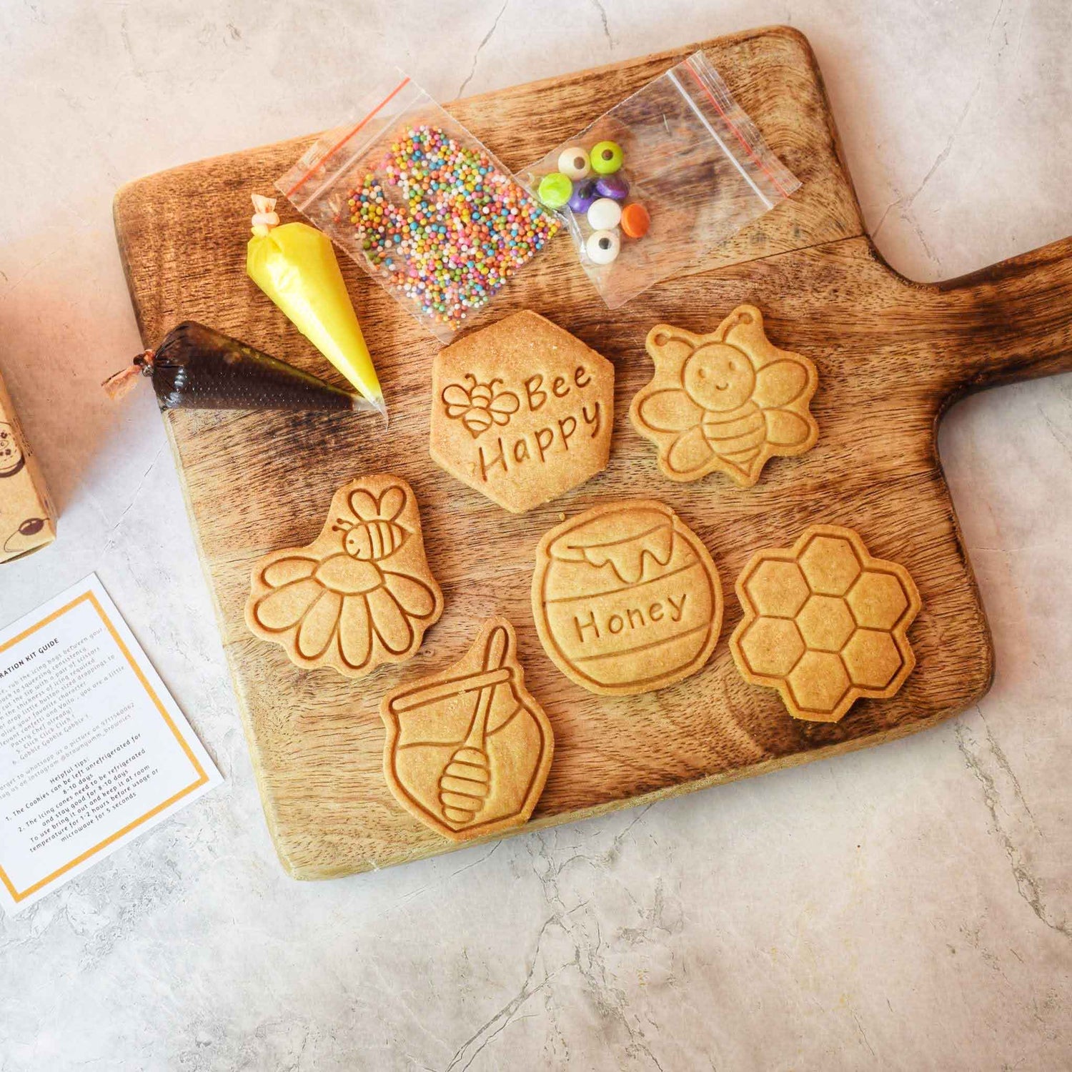 Nature Inspired Whole wheat Cookie DIY Kits