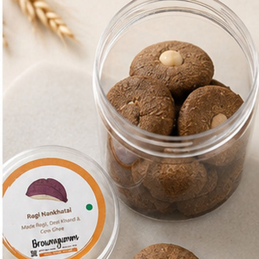 Ragi Eggless Nankhatai Jar (200 gm)