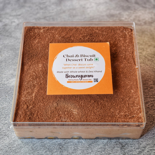 Masala Chai Mousse Dessert Tub