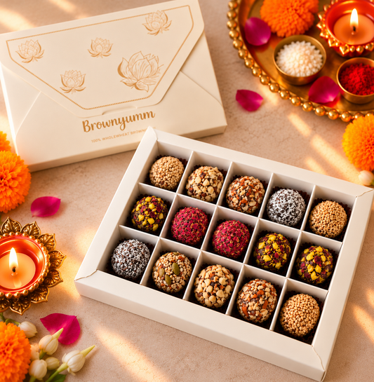 Royal Brownie Truffles Assorted Sweets Box