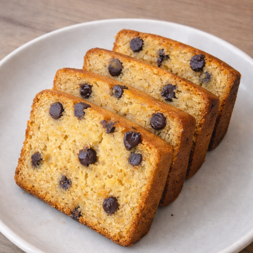Butter Choco chip Eggless Teacake