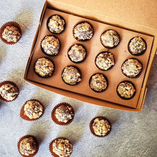 Ferrero Brownie Truffles (Eggless)