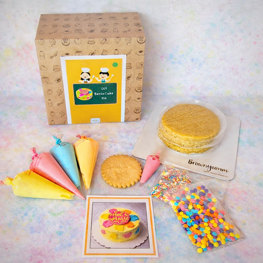 Holi DIY Bento Cake Kit (350 gm)