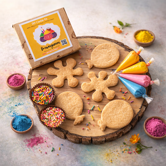 Holi Cookie DIY Kit (150 gm)
