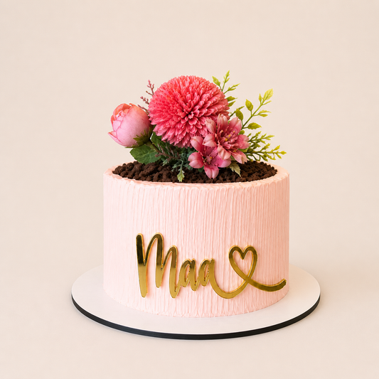 Mother's day Eggless Pineapple Bouquet Cake