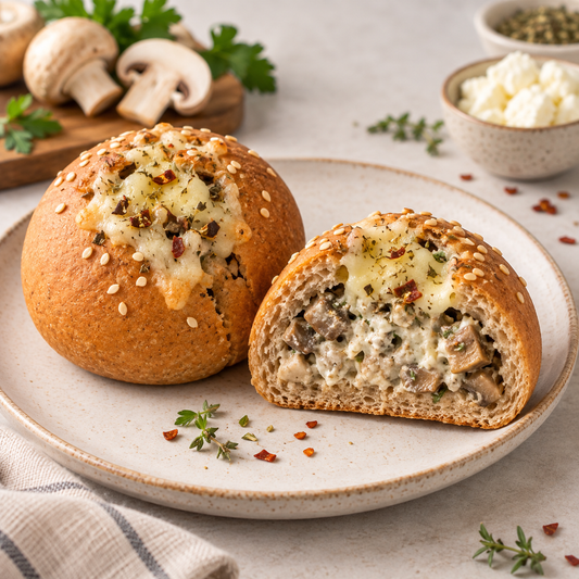 Whole wheat Eggless Mushroom Bomb (100 gm)