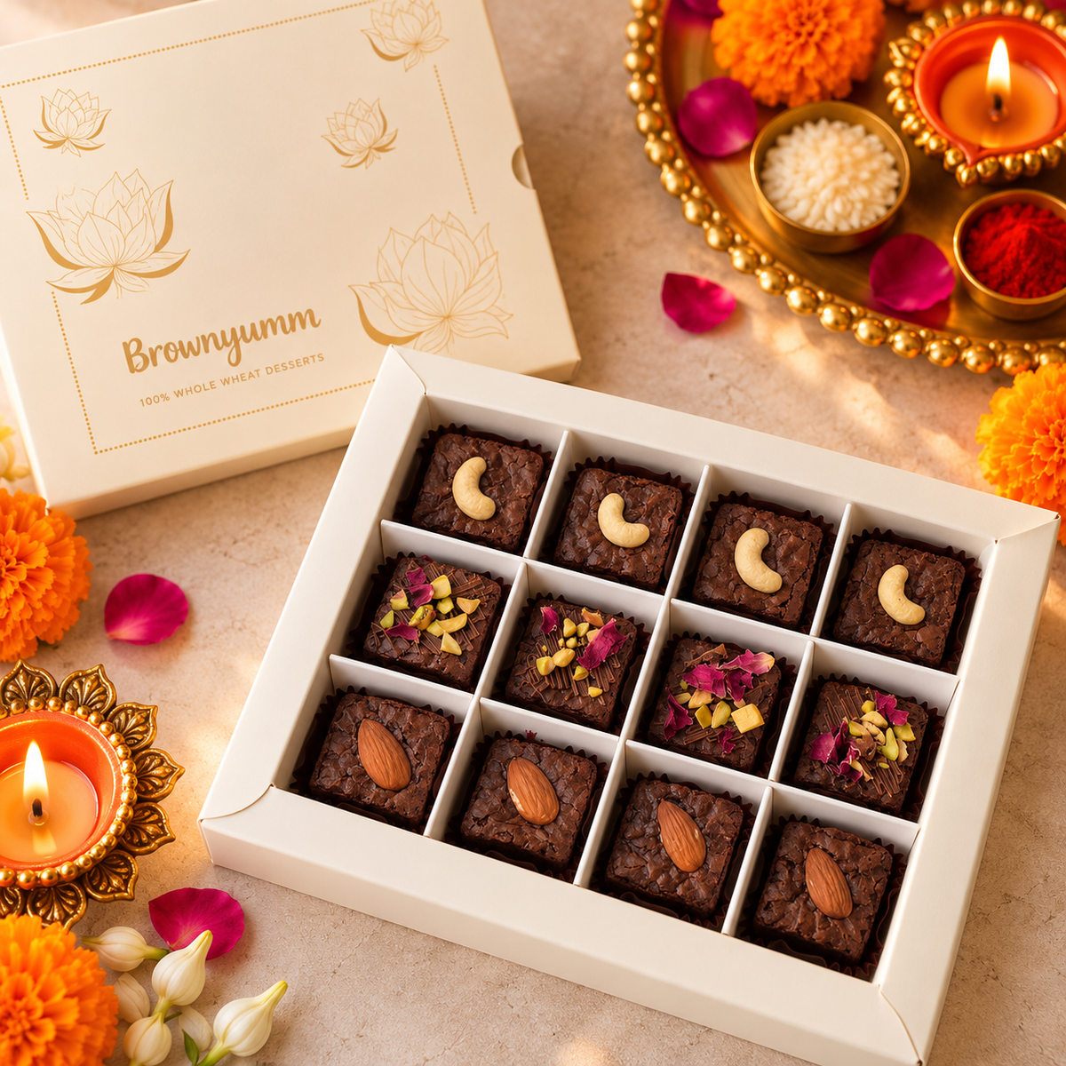 Royal Mini Brownies Assorted Sweets Box