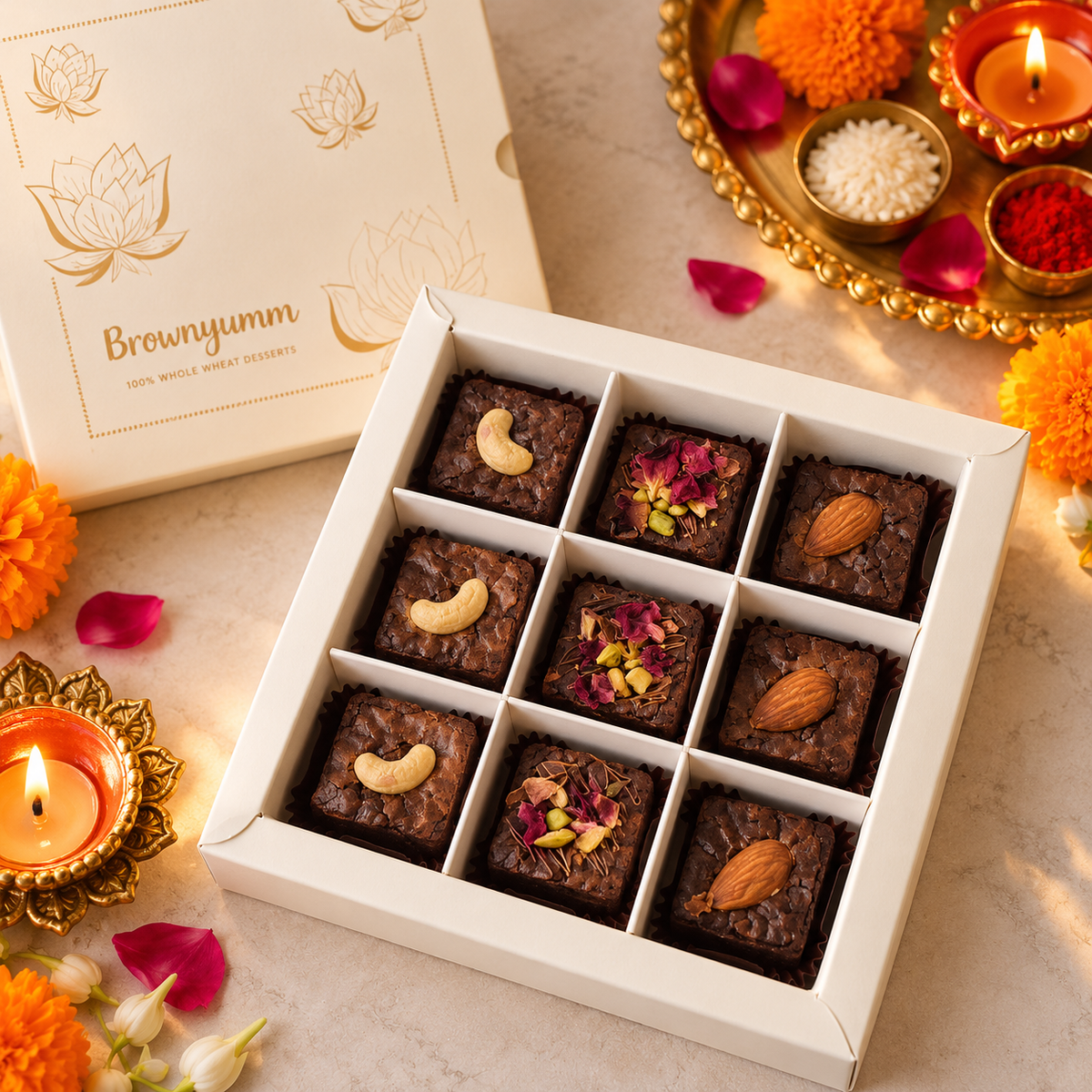 Royal Mini Brownies Assorted Sweets Box
