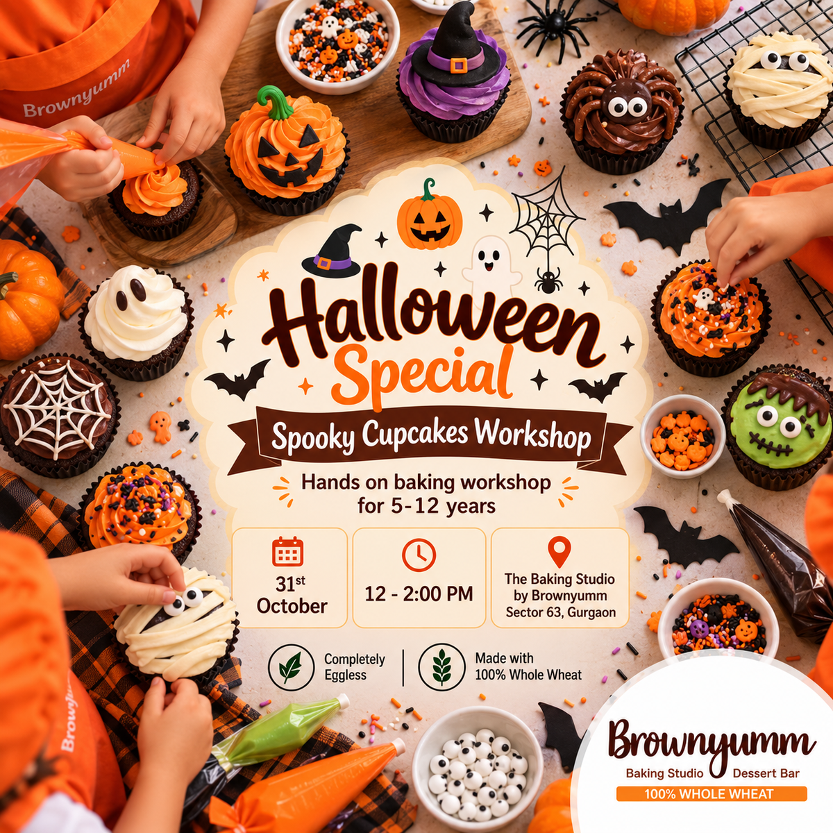 Halloween Special - Spooky Cupcakes Workshop